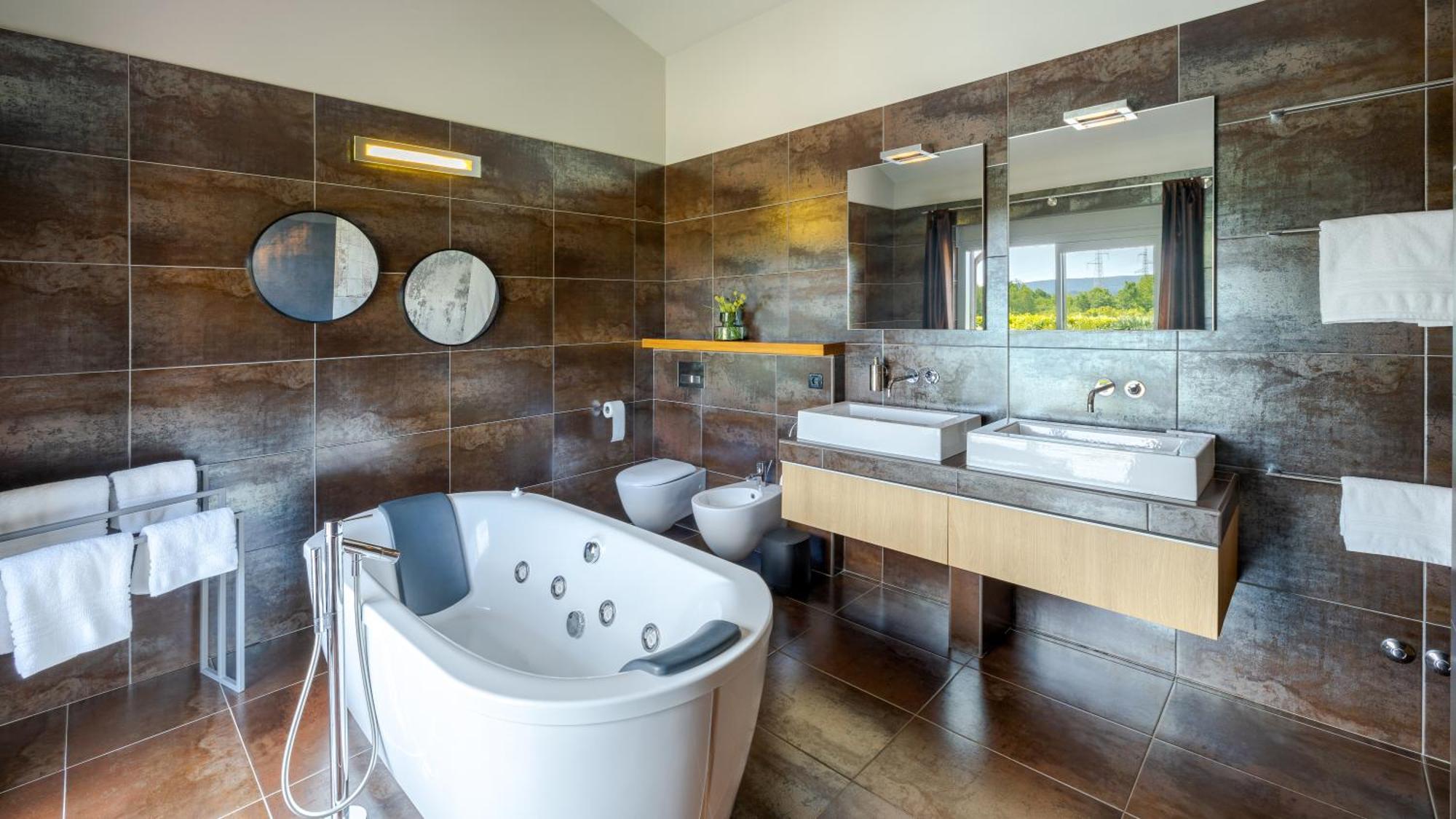 Villa Labin In Zartinj - Luxury Privacy Heated Pool With Auto Cover Exterior photo