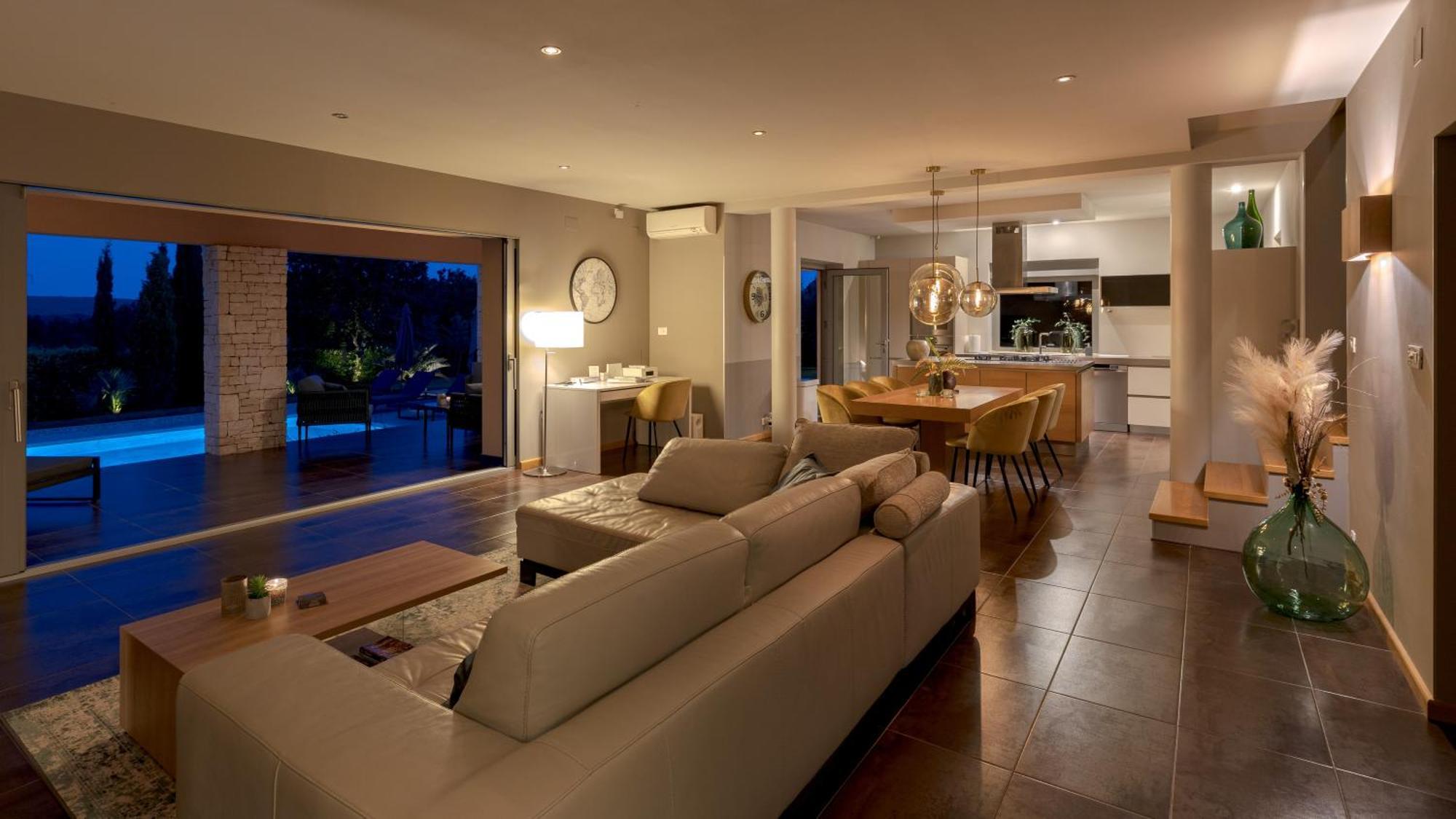 Villa Labin In Zartinj - Luxury Privacy Heated Pool With Auto Cover Exterior photo